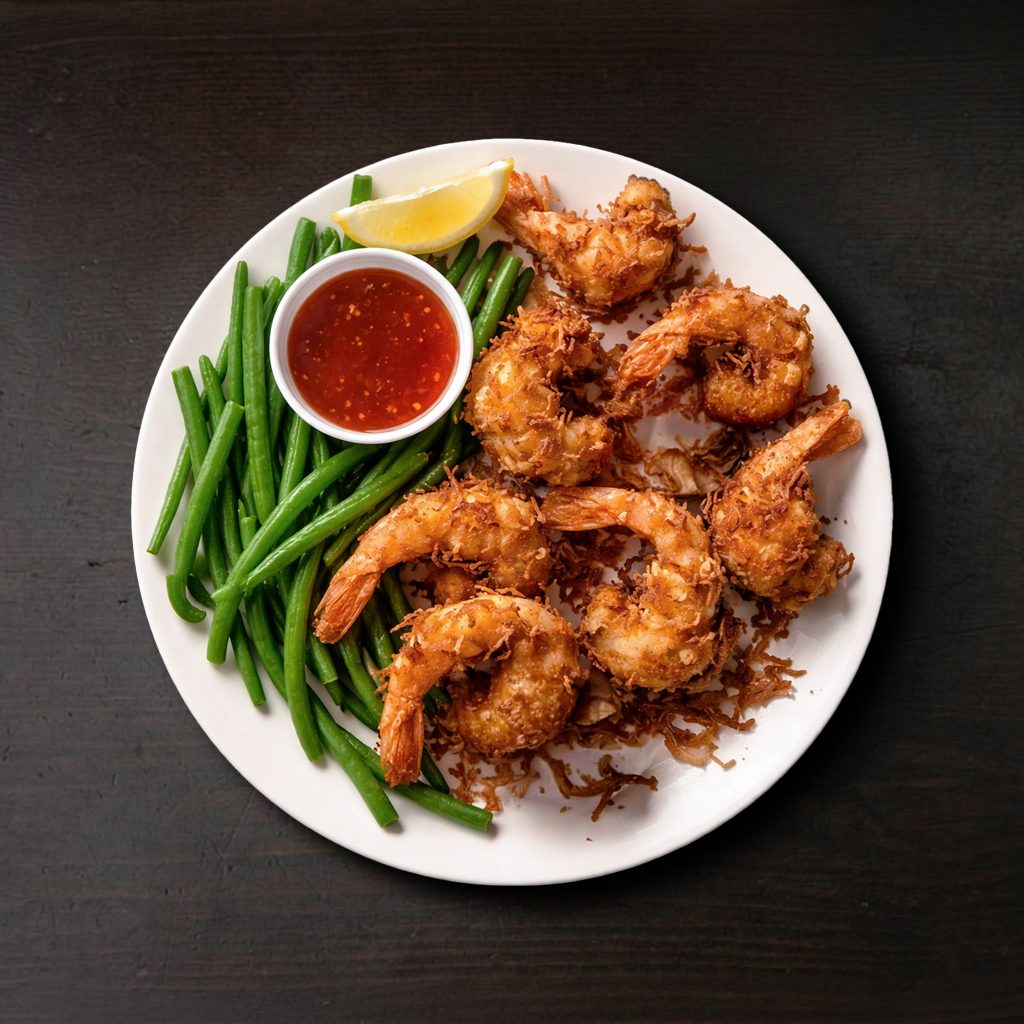 COCONUT SHRIMP.