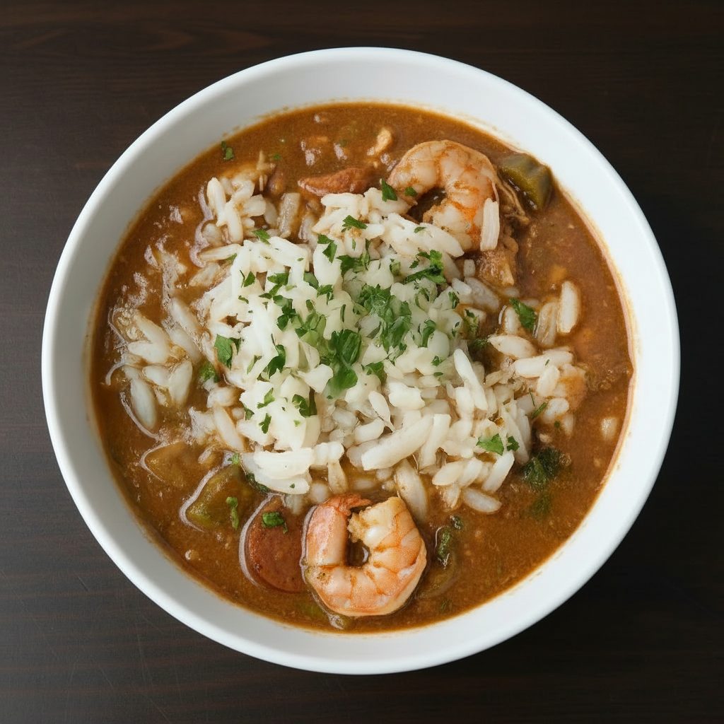 SEAFOOD GUMBO - CUP.